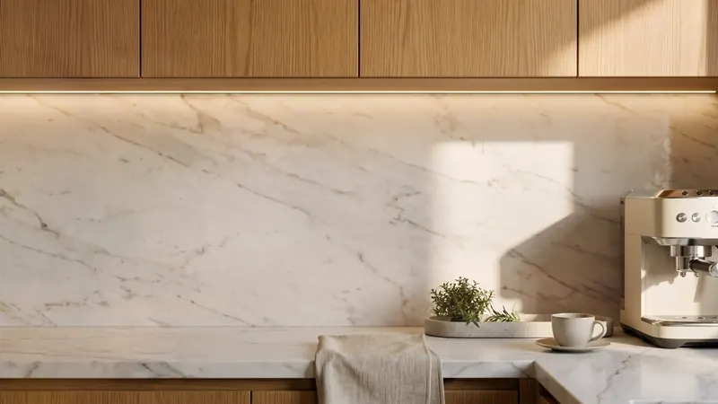 Marble kitchen